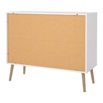 Biela nízka komoda 99x82 cm Bodo – Tvilum – Obrázok 8