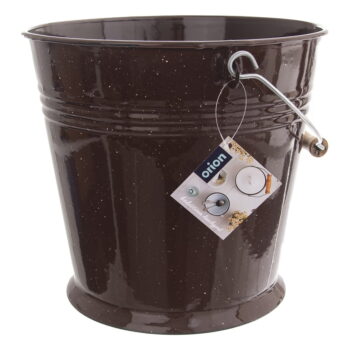 Smaltované vedierko 10 l Brown – Orion – Obrázok 3