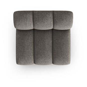 Tmavosivý modul pohovky (stredový diel) Lupine – Micadoni Home - Image 3