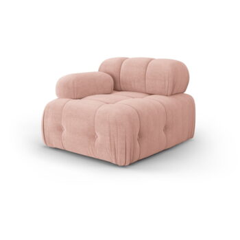 Svetloružový modul pohovky Ferento – Cosmopolitan Design - Image 3