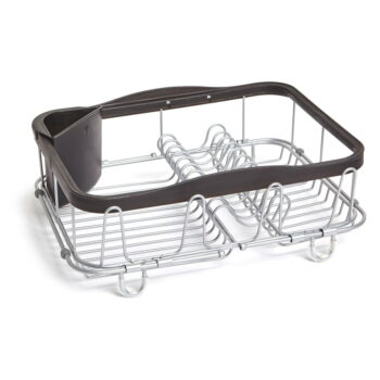Čierny oceľový odkvapkávač 37x29 cm Sinkin – Umbra - Image 5