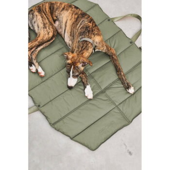 Zelený cestovný pelech pre psa 70x100 cm Strada Grolive M – MiaCara - Image 3