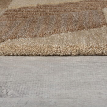 Hnedý ručne tkaný vlnený koberec 200x290 cm Moda Asher – Flair Rugs - Image 5