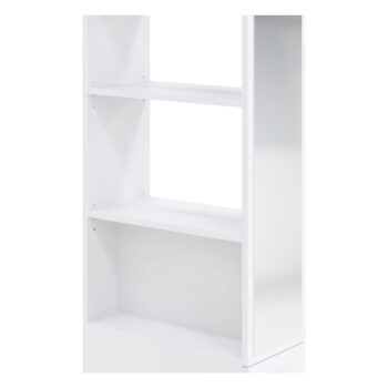 Biela vysoká kúpeľňová skrinka so zrkadlom 24x180 cm Combi - TemaHome - Image 7