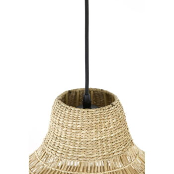 Závesné svietidlo v prírodnej farbe s tienidlom z morskej trávy ø 50 cm Sagar – Light & Living - Image 7
