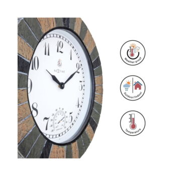 Exteriérové nástenné hodiny ø 43,5 cm Aster – NeXtime - Image 4
