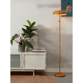 Oranžová stojacia lampa s kovovým tienidlom (výška  145,5 cm) Porto – it's about RoMi - Image 2