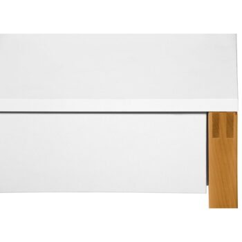 Pracovný stôl s bielou doskou Woodman NorthGate – Obrázok 7