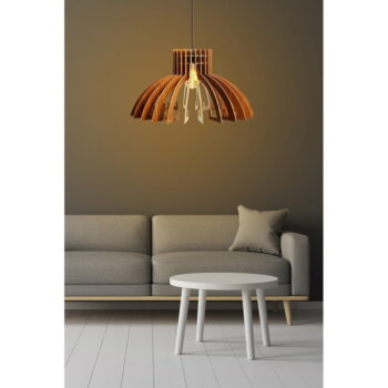 Závesné svietidlo v prírodnej farbe ø 54 cm – Opviq lights - Image 3
