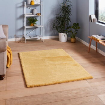 Žltý koberec Think Rugs Teddy, 60 x 120 cm - Image 8