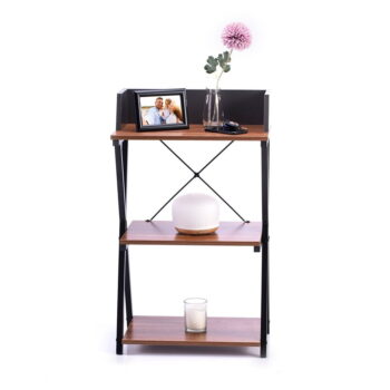 Pracovný stôl s doskou v dekore orechového dreva 30x50 cm Hexe – Homede – Obrázok 6