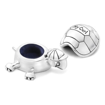 Kovová škatuľka na prvý zúbok ø 8x3 cm Turtle – Zilverstad – Obrázok 2