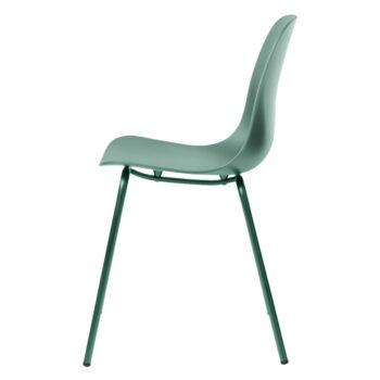 Zelená jedálenská stolička Unique Furniture Whitby – Obrázok 3