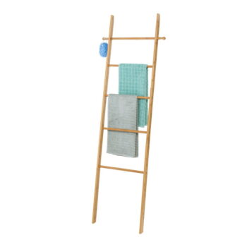 Bambusový rebrík na uteráky Wenko Bamboo – Obrázok 3