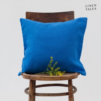 Ľanová obliečka na vankúš 50x50 cm French Blue – Linen Tales