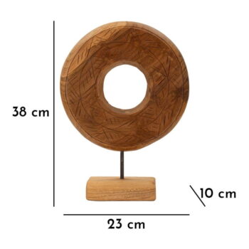 Drevená soška (výška  38 cm) Dorat – Mauro Ferretti - Image 9
