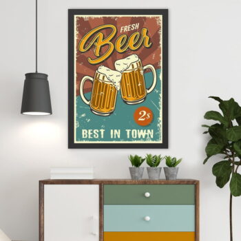 Obraz 40x55 cm Beer – Wallity - Image 2