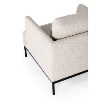 Svetlobéžové kreslo Ndesign Pearl – Obrázok 5