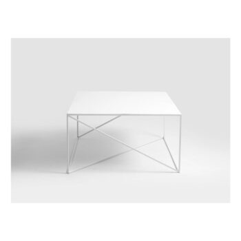Biely konferenčný stolík CustomForm Memo, 100 × 100 cm - Image 7