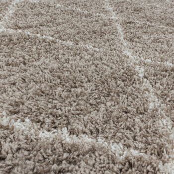 Svetlohnedý okrúhly koberec ø 160 cm Alvor – Ayyildiz Carpets - Image 3