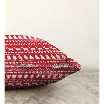 Vianočná žinylková obliečka na vankúš Minimalist Cushion Covers Merry Christmas, 55 x 55 cm - Image 2