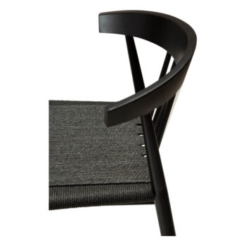 Čierna barová stolička DAN-FORM Denmark Sava, výška 102 cm - Image 9