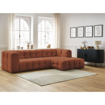 Rohová pohovka v tehlovej farbe Cloud – Bobochic Paris - Image 8
