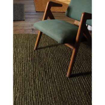 Tmavozelený ručne tkaný jutový koberec 160x230 cm Soumak – Asiatic Carpets - Image 2