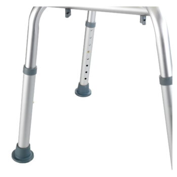 Sedacia stolička s operadlom do sprchy Wenko Stool With Back, 54 × 49 cm – Obrázok 2