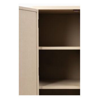 Krémová ratanová skrinka 80x100 cm Amaya – White Label - Image 11
