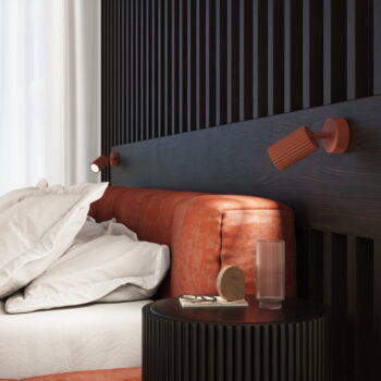 Stropné svietidlo v tehlovej farbe Gleam – Nice Lamps – Obrázok 11