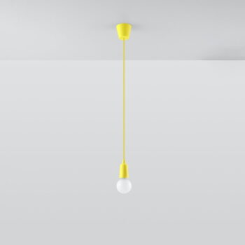 Žlté závesné svietidlo ø 5 cm Rene – Nice Lamps - Image 4