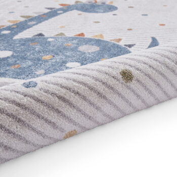 Modro-svetlosivý detský koberec 120x170 cm Vida Kids Dinosaur – Think Rugs - Image 5