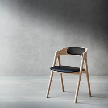 Kožená jedálenská stolička Mette – Hammel Furniture - Image 4