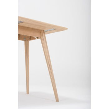 Jedálenský stôl z dubového dreva 80x80 cm Stafa – Gazzda - Image 4