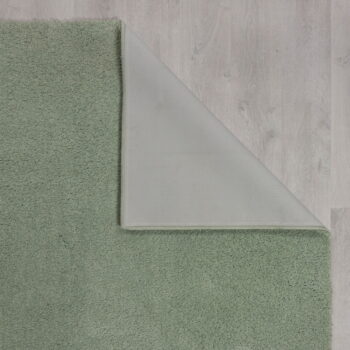 Zelený umývateľný koberec z recyklovaných vlákien 80x150 cm Fluffy – Flair Rugs - Image 7