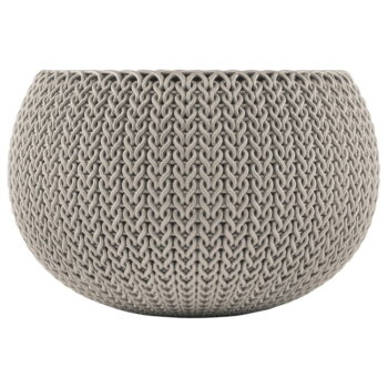 Plastový závesný a nástenný  kvetináč ø 28 cm Cozy – Keter - Image 2