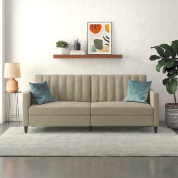 Béžová rozkladacia pohovka 86 cm Celine – Støraa - Image 9