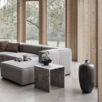 Mramorové odkladacie stolíky v súprave 2 ks 45x45 cm VARU – Blomus – Obrázok 3