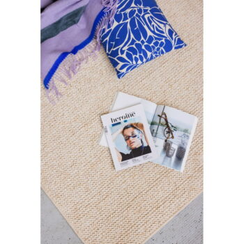 Krémový behúň 80x300 cm Wolly – BT Carpet - Image 4