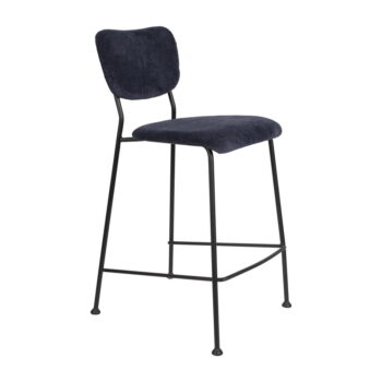Tmavomodré barové stoličky v súprave 2 ks 92 cm Benson – Zuiver – Obrázok 7