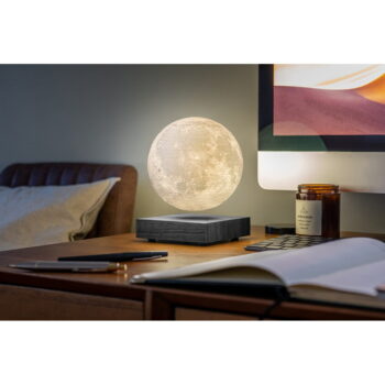 Čierna LED stolová lampa (výška  14 cm) Moon – Gingko - Image 5