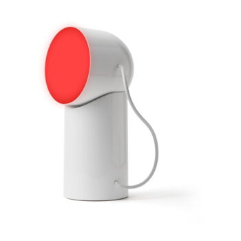 Biela LED stolná lampa (výška 14 cm) Orbe – Lexon – Obrázok 2