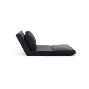 Čierna rozkladacia pohovka 120 cm Taida – Balcab Home - Image 4