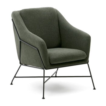 Zelené kreslo Brida – Kave Home - Image 2