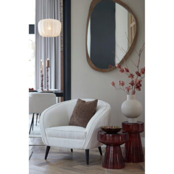 Sklenený okrúhly odkladací stolík ø 30 cm Dakwa – Light & Living - Image 7