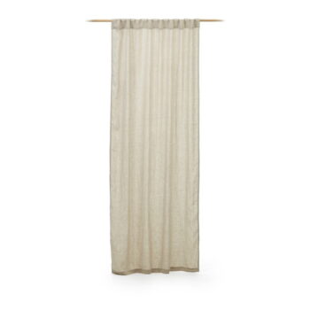 Béžový ľanový záves 140x270 cm Malavella – Kave Home