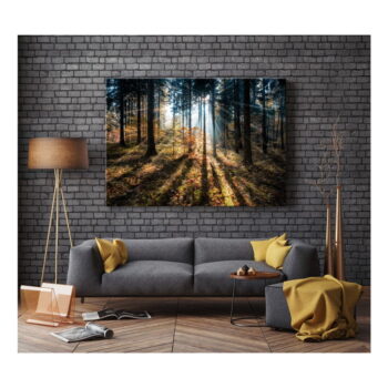 Obraz Styler Glasspik Autumn Sunset, 70 × 100 cm - Image 2