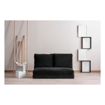 Čierna rozkladacia pohovka 120 cm Taida – Balcab Home - Image 6