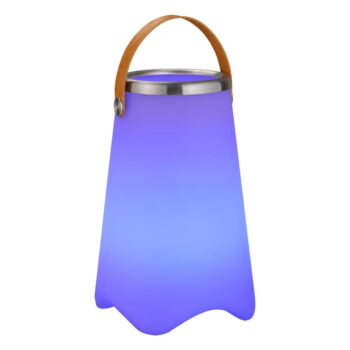 LED solárne vonkajšie svietidlo s reproduktorom (výška 38 cm) Jamaica – Trio - Image 4